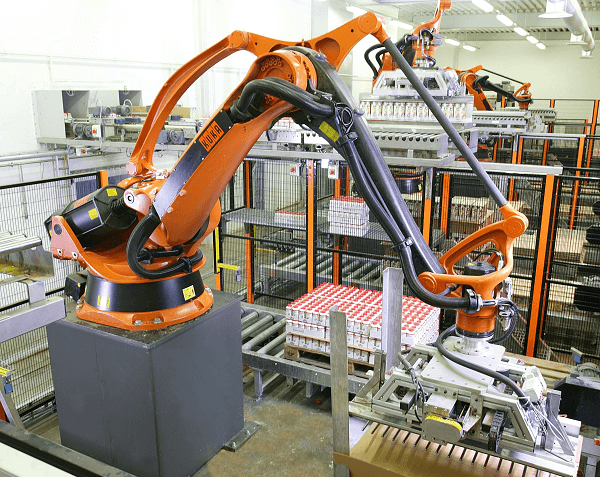 Hệ thống robot bốc xếp hàng tự động