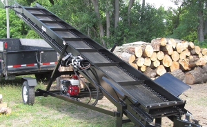 băng tải vận chuyển gỗ
