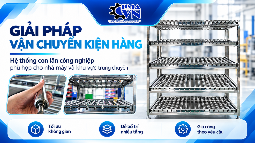 hệ thống con lăn nhiều tầng